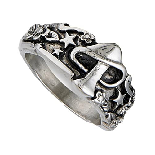 FOMIYES Vintage Herren aus Robustem Legierungsmetall mit Pilz Stern und Blätterdesign Modischer Persönlicher Schmuck für für Festivals und Alltag von FOMIYES