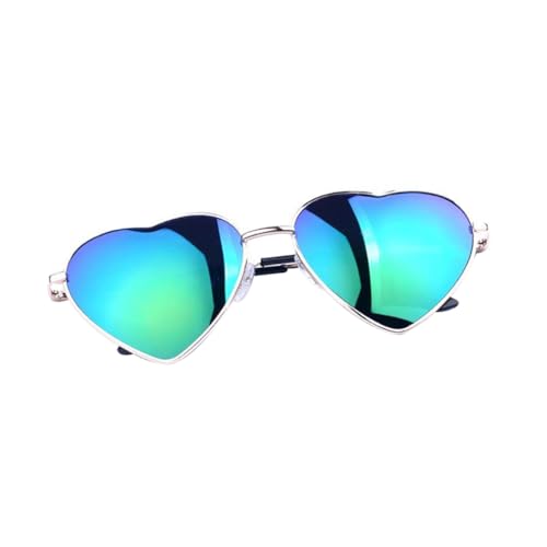 FOMIYES Vintage Herzförmige Damen Sonnenbrille Dünner Metallrahmen Leicht Retro Stil Grünes UV Schutz für Alltag und Autofahren FOMIYES Vintage Herzförmige Damen Sonnenbrille Dünner Metallrahmen Leicht Retro Stil Grünes UV Schutz für Alltag und Autofahren von FOMIYES