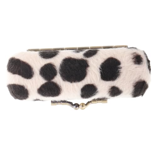 FOMIYES Vintage Lippenstift Aufbewahrungsbox mit Spiegel Tragbarer Lippenstifthalter aus Robustem und Samt Kompakte Make Up Organizer Tasche für Reisen Kratzschutz und Stilvolles Design von FOMIYES