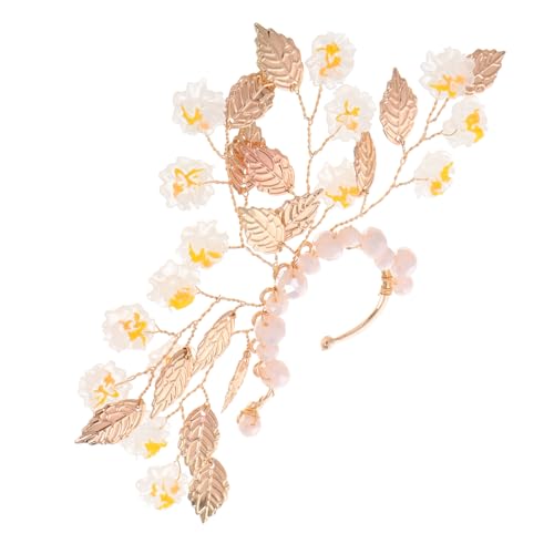 FOMIYES Vintage Ohrclip Damen Metall Design mit nicht Durchstochen Retro Stil Ohrklemme für Frauen Eleganter Ohrschmuck Passend zu Abendkleid und Alltag Goldfarben von FOMIYES