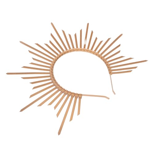 FOMIYES Vintage Stirnband mit Spitzen Leichtes Göttinnen Kopfschmuck Vielseitig für Hochzeit Cosplay und Mottoparty Langlebig und Farbintensiv Damen Haarschmuck von FOMIYES