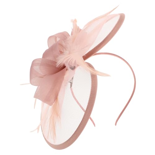 FOMIYES Damen Tea Party Fascinator Hut Kopfbedeckung Für Party Festivale Vintage Hut Für Damen Outfit Accessoire Kleidung von FOMIYES