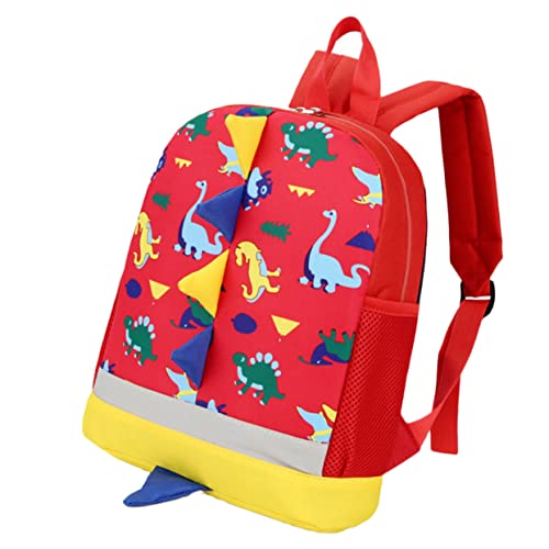 FOMIYES Vorschulrucksack Mit Dinosaurier-Design Junge Mädchen-Rucksack Cartoon-Rucksack Für Jungen Junge Mädchen-Tasche Schulter-Tasche Für Täglichen Gebrauch von FOMIYES