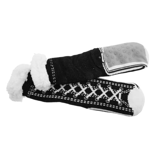 FOMIYES Warme Damen Haussocken aus Flauschigem Acrylfasermaterial Rutschfest Vielseitig als Schlaf und Bodenstrümpfe Extra und Gemütlich für Winter und Schwangerschaft Geeignet Modisch von FOMIYES