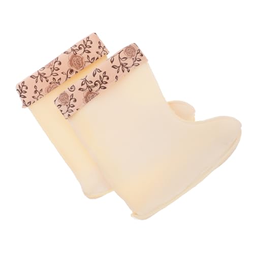 FOMIYES Warme Dicke Winter Bootliner für Damen Isolierte Abnehmbare Innensocken für Regenstiefel Thermische Ersatzsohlen für Kalte Wetterbedingungen für Outdoor Jagd von FOMIYES