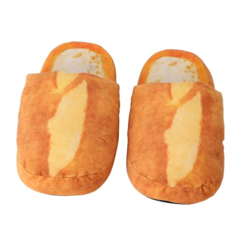 FOMIYES Warme Hausschuhe mit Weicher Anti rutsch sohle Memory schaum Brot design Unisex Winter pantoffeln für Zuhause und Freizeit FOMIYES Warme Hausschuhe mit Weicher Anti rutsch sohle Memory schaum Brot design Unisex Winter pantoffeln für Zuhause und Freizeit von FOMIYES