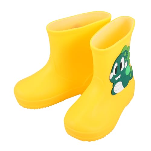 FOMIYES Wasserdichte Regenstiefel aus Flexiblem PVC Abriebfest Stabiler Sitz Leicht und Kompakt Multifunktionale Outdoor Gummistiefel für Garten Wandern Camping von FOMIYES