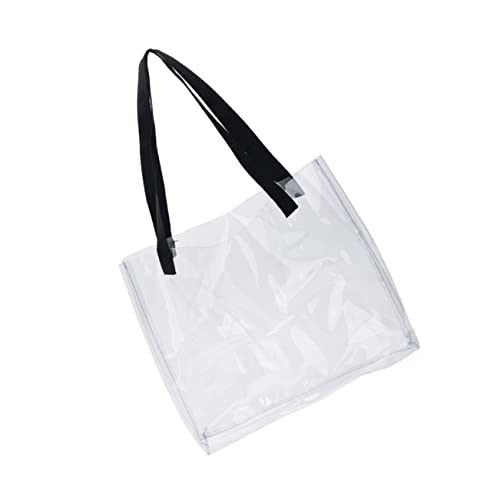 FOMIYES Wasserdichte Transparente Umhängetasche Aus Pvc Für Damen Modische Strandtasche Großes Fassungsvermögen Praktische Aufbewahrungstasche Für Reisen Und Outdoor-aktivitäten von FOMIYES