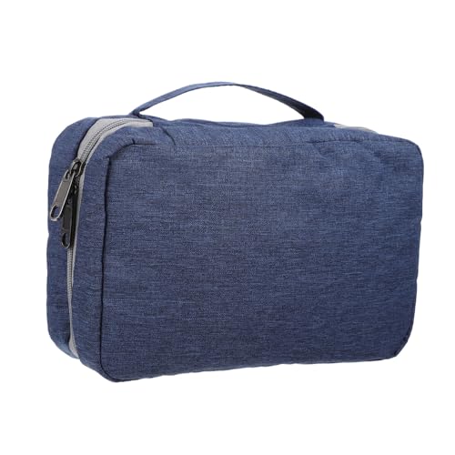 FOMIYES Wasserdichter Faltbarer Kulturbeutel für Herren Großer Reise Organizer mit Haken Strapazierfähiges Leicht und Praktisch für Unterwegs und Geschäftsreisen von FOMIYES