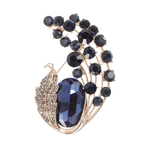 FOMIYES Wasserfall Brosche Pin Funkelnde Anstecknadel für Jacken Anzüge Pullover Schals und Stolen Elegantes Accessoire für Besondere Anlässe und Alltag von FOMIYES