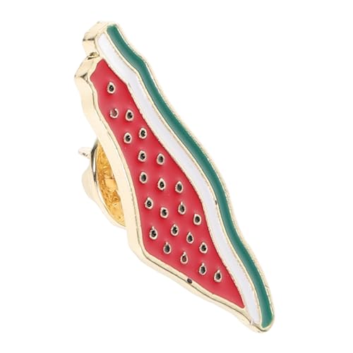 FOMIYES Wassermelonen Brosche Niedliche Anstecknadel für Kleidung und Accessoires Elegantes Design Einzigartiger Schmuck für von FOMIYES