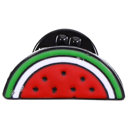 FOMIYES Wassermelonen brosche Leicht Modisch Kreative Anstecknadel für Frauen Mädchen Shirt Clips Retro Shawl Pin Geschenk von FOMIYES