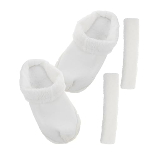 FOMIYES Weiche Dicke Plüsch baumwoll schuhliner Waschbare Warme Hausschuh einlagen mit Praktischem Schlupfdesign für Damen für Winter und Clogs von FOMIYES
