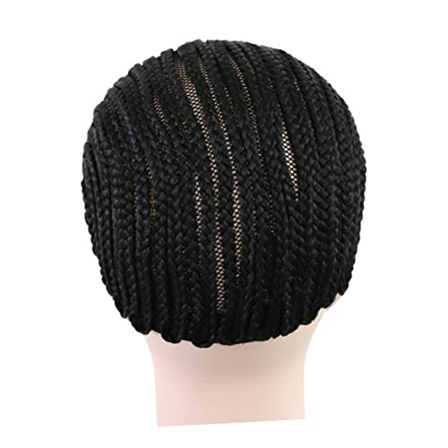 FOMIYES 1Stück Cornrow Haarnetz für Perücken Elastische Crochet Wig Cap Herstellen von Geflochtenen Perücken Weich Dehnbar und Leicht zu Reinigen von FOMIYES