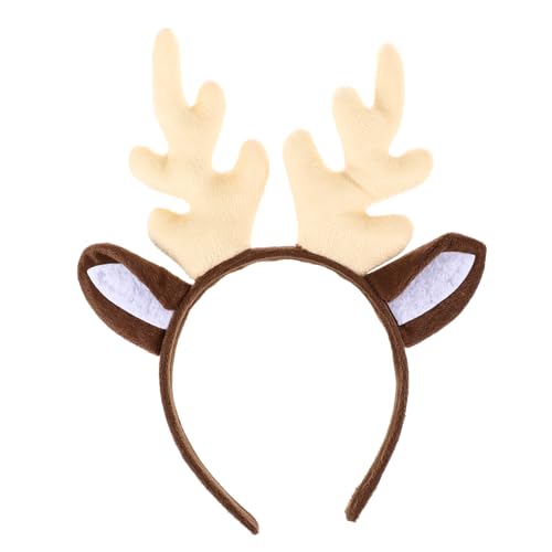 FOMIYES Weihnachten Geweih Haarreif Für Damen Weihnachts-stirnband Mit Niedlichem Design Festliches Haaraccessoire Für Party Cosplay Und Besondere Anlässe Leicht Bequem Und Langlebig von FOMIYES