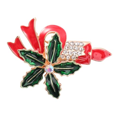 FOMIYES Weihnachtsbrosche mit Kreativem Design Modisches Accessoire Cartoon Weihnachtselemente für Männer und Frauen für Festliche Anlässe von FOMIYES