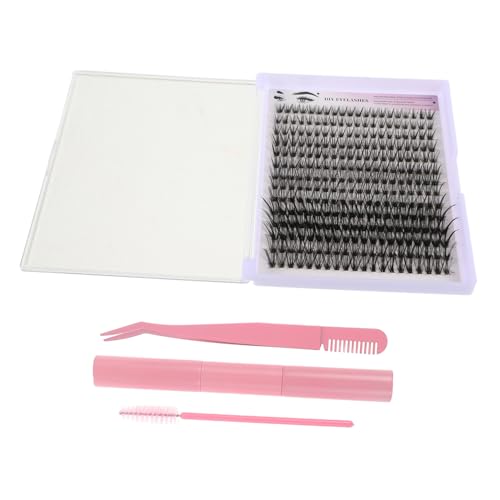 FOMIYES Wimpern-set Mit Segmentiertem Design Wimperncluster Realistische Wimperncluster Mit Entferner Tragbares Werkzeugset von FOMIYES