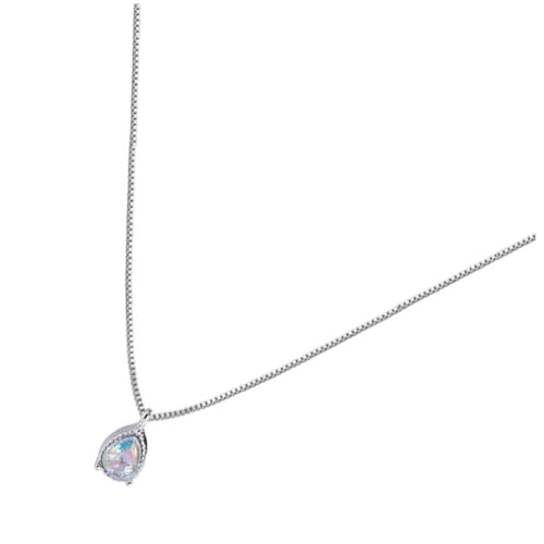 FOMIYES Zircon Tropfen Halskette Damen Elegant Persönlichkeit Schmuck Kette für Hochzeit Alltag Schmuckset FOMIYES Zircon Tropfen Halskette Damen Elegant Persönlichkeit Schmuck Kette für Hochzeit Alltag Schmuckset von FOMIYES