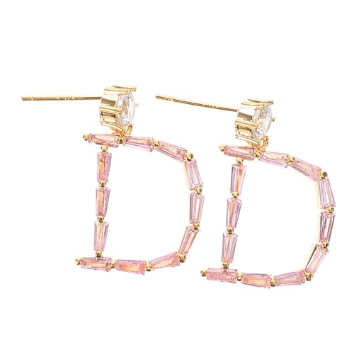 FOMIYES Zirkonia Buchstabe D Ohrstecker Damen und Mädchen Delikate Modische Initial ohrhänger Kreatives Design Sicherer Halt Elegantes Geschenk für Geburtstag und Festtage FOMIYES Zirkonia Buchstabe D Ohrstecker Damen und Mädchen Delikate Modische Initial ohrhänger Kreatives Design Sicherer Halt Elegantes Geschenk für Geburtstag und Festtage von FOMIYES