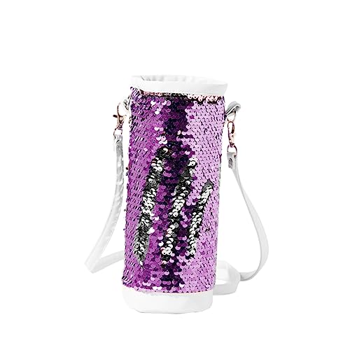 FOMIYES Federmäppchen Tasse Beutel Stifttasche Zubehör Für Schreibwarentaschen Cup-Tasche Violett Picknicktasche Tragbar Student von FOMIYES