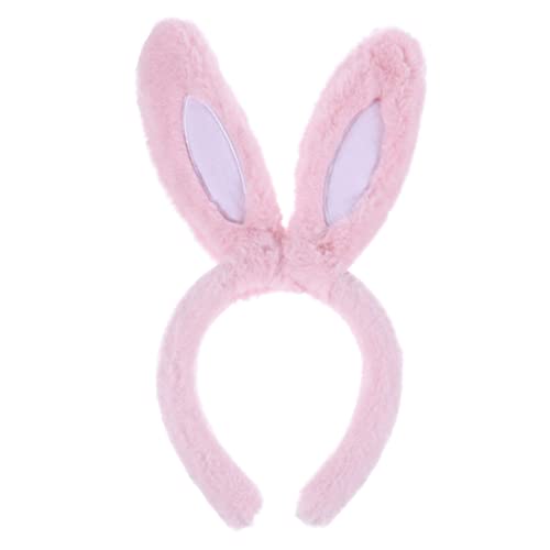 FOMIYES üsch Hasenohren Haarreif Für Damen üßes Und Niedliches Festival Haarband Für Kostümpartys Cosplay Und Ostern Geeignet Für Erwachsene Und ädchen von FOMIYES