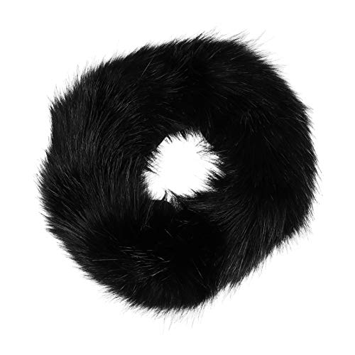 FOMIYES Frauen Pom Beanie Mütze Kunstpelz Stirnband Warme Haar Zubehör Jahreszeiten von FOMIYES