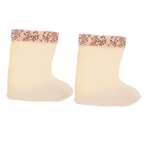 FOMIYES wasserdichte Gefütterte Regenstiefel Einlegesohlen für Damen Isolierende Abnehmbare Innenfutter für Kalte Wintertage für Outdoor Aktivitäten und Jagd Passend für Stiefel mit Schaft von FOMIYES