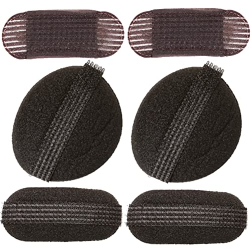 Puffhaarkopfkissen, Flauschige Haarpolster, Clips Für Voluminöses Haar, Puff-Haar-Kopfkissen Für Mädchen Haarpads Einsetzen 1 Set von FOMIYES