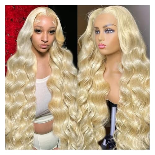 Perücke 613 Lace Front Fake 30" Blondes Echthaar for Frauen Perücke 613 Lace Front Fake 30" Blondes Echthaar for Frauen von FOMWWVYS