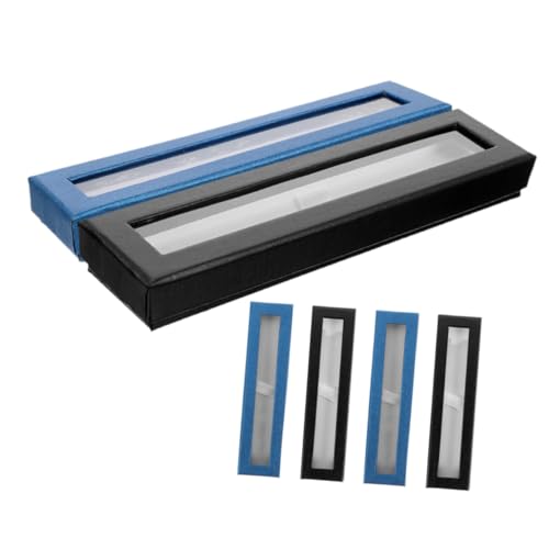 FONDOTIN 1 Satz Himmel Und Erde Cover Federmäppchen Blaue Gelstifte Mittlere Spitze Federmäppchen Masse Aufbewahrungsdose Storage Boxes Stift Geschenkboxen Leer Stiftverpackung Papier 6st von FONDOTIN