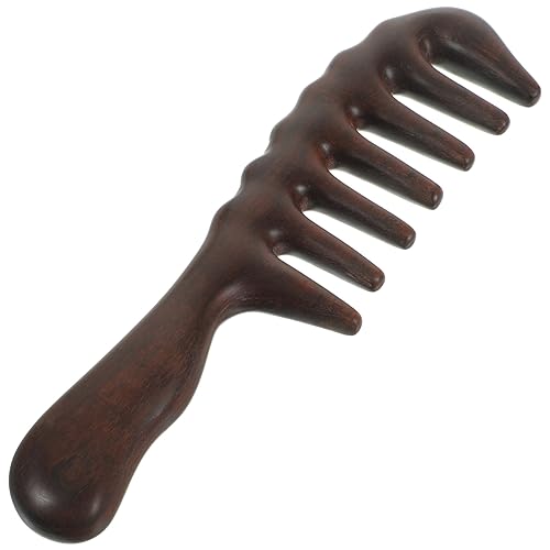 FONDOTIN 1 Stück Damen Massagekamm aus Sandelholz Praktischer Breiter Haarkamm für Lockiges Haar Antistatisch Hautfreundlich für Pflege und Styling Geschenkidee FONDOTIN 1 Stück Damen Massagekamm aus Sandelholz Praktischer Breiter Haarkamm für Lockiges Haar Antistatisch Hautfreundlich für Pflege und Styling Geschenkidee von FONDOTIN