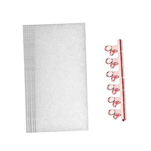 FONDOTIN 10 Stück Teiliges Fiberglas Nagelverlängerung Set mit Nagelclips Roségold für Damen für Nagelkunst und DIY Maniküre zu Hause FONDOTIN 10 Stück Teiliges Fiberglas Nagelverlängerung Set mit Nagelclips Roségold für Damen für Nagelkunst und DIY Maniküre zu Hause von FONDOTIN