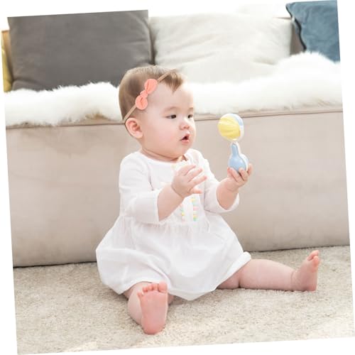 FONDOTIN 10 Stück Teiliges Haarband Elastisches Nahtloses Stirnband mit Süßem Ohr Design Weiches Dehnbares Baumwoll Stirnband in Angenehmen Farben für Schonend und Spurlos von FONDOTIN