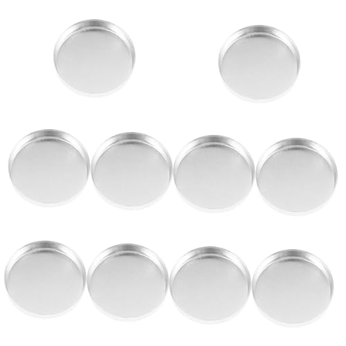 FONDOTIN 10 Stück Teiliges Leere Lidschatten Pfannen aus Langlebigem Aluminium Kompakt und Wiederverwendbar für DIY Make Up Aufbewahrung und Einfaches Schminktransfer für Frauen FONDOTIN 10 Stück Teiliges Leere Lidschatten Pfannen aus Langlebigem Aluminium Kompakt und Wiederverwendbar für DIY Make Up Aufbewahrung und Einfaches Schminktransfer für Frauen von FONDOTIN