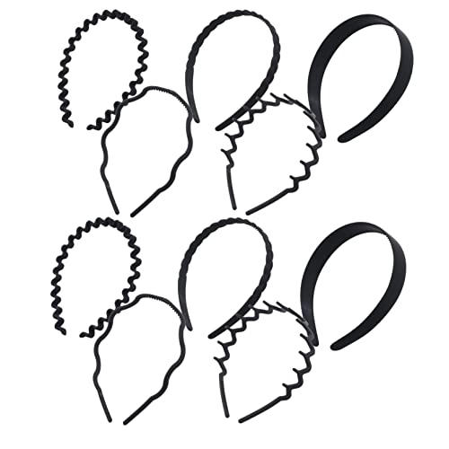 FONDOTIN 10 Stück Teiliges Toothed Headband Wellenförmige Haarschmuck Haarreifen Damen Elastisch Rutschfest Für Dickes Und Dünnes Haar Alltag Und Abendkleidung FONDOTIN 10 Stück Teiliges Toothed Headband Wellenförmige Haarschmuck Haarreifen Damen Elastisch Rutschfest Für Dickes Und Dünnes Haar Alltag Und Abendkleidung von FONDOTIN