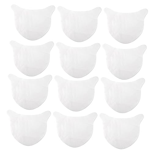 FONDOTIN 100 Stück Ultra Dünne Halsmasken aus Papier für Faltenreduktion und Hautpflege Atmungsaktive und Pflanzliche Toner Maskenblätter Geeignet für Hauttypen Verbessertes Nährstoff von FONDOTIN