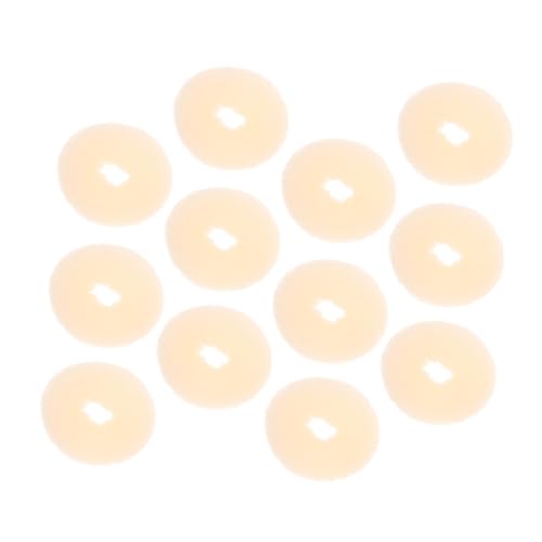 FONDOTIN 12 Stck Teiliges Donut Haargummi Kleiner Haarknotenformer Einfach zu Bedienender Dutt haarschmuck für Mädchen Vielseitiger Dutt helfer für Kurze und Feine Haare Sicher und von FONDOTIN