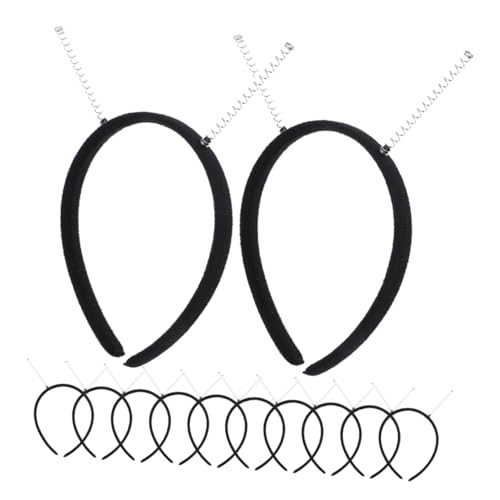 FONDOTIN 12stücke Diy Stirnband Damen Haarband Halloween Party Zubehör Cosplay Antennen Stirnband Für Verschiedene Anlässe von FONDOTIN