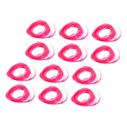 FONDOTIN 12 Stück Teiliges Clip Haarteil Lockige Wellen Lange Synthetische Haarverlängerungen Hitzebeständig Vielseitig Stylbar Für Frauen Cosplay Party Halloween von FONDOTIN