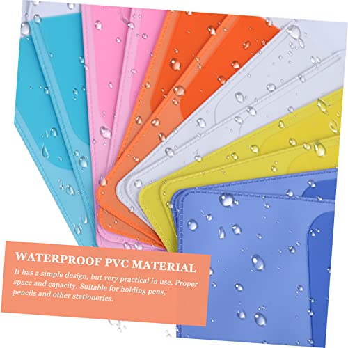 FONDOTIN 12 Stück Teiliges Stift Etui Robuste Praktische Pen Organizer Taschen für Ärzte und Pflegepersonal Farblich Sortiert Platzsparend Passend für Hemdtaschen und Bürobedarf von FONDOTIN