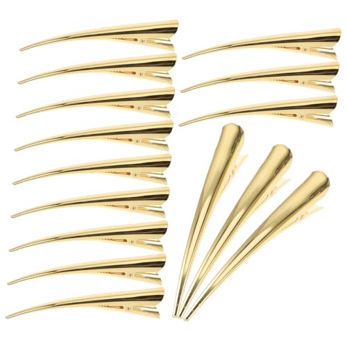 FONDOTIN 15 Stück Teiliges Große Alligator Haarklammern mit Zähnen Langlebige Haarspangen für Frauen Keine Knicke Bunte Haarschmuck Clips für Verschiedene Frisuren und Styling Geeignet für von FONDOTIN