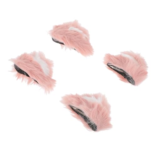 FONDOTIN 2 Paare Mädchen Katzenohren Haarclips Party Haaraccessoires Weiche Glatte Oberfläche Geeignet für Erwachsene für Kostüm und Themenpartys Halloween Weihnachten FONDOTIN 2 Paare Mädchen Katzenohren Haarclips Party Haaraccessoires Weiche Glatte Oberfläche Geeignet für Erwachsene für Kostüm und Themenpartys Halloween Weihnachten von FONDOTIN