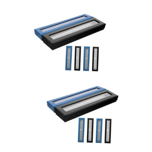 FONDOTIN 2 Sätze Himmel Und Erde Cover Federmäppchen Löschbare Buntstifte Federmäppchen Für Erwachsene Aufbewahrungsdose Storage Boxes Füllfederhalter-Organizer Stiftverpackung 6 Stück * 2 von FONDOTIN