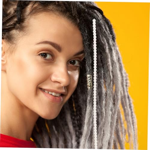 FONDOTIN 2 Stck Perlen Haarketten Leichte Haarschmuck ketten für Frauen und Mädchen Elegante Zopfschmuck dekoration Langlebig und Komfortabel Vielseitig für Alltag und Geschenke FONDOTIN 2 Stck Perlen Haarketten Leichte Haarschmuck ketten für Frauen und Mädchen Elegante Zopfschmuck dekoration Langlebig und Komfortabel Vielseitig für Alltag und Geschenke von FONDOTIN