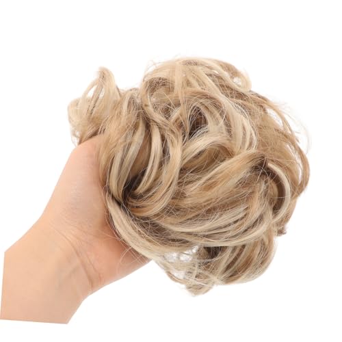 FONDOTIN 2stücke Unsichtbarer Falscher Haarknoten Aus Synthetischer Faser Für Damen Schnelle Hochsteckfrisur Als Dutt-accessoire Unordentlicher Messy Bun Für Verschiedene Frisuren Und von FONDOTIN