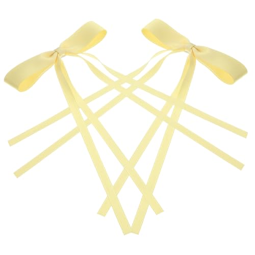 FONDOTIN 2 Stück Große Haarklammer mit Doppellagiger Spitzen schleife Leichte Langlebige Damen Haarspange Eleganter Haarschmuck für Frauen und Teenager Vielseitig Einsetzbar von FONDOTIN