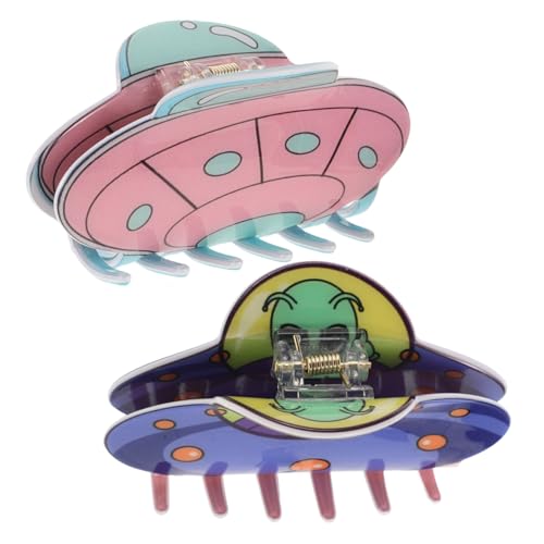 FONDOTIN 2 Stück Lustige Haarklammern im Design Dekorative Haarspangen für Damen für Dünnes Haar und Verspieltes Haaraccessoire FONDOTIN 2 Stück Lustige Haarklammern im Design Dekorative Haarspangen für Damen für Dünnes Haar und Verspieltes Haaraccessoire von FONDOTIN