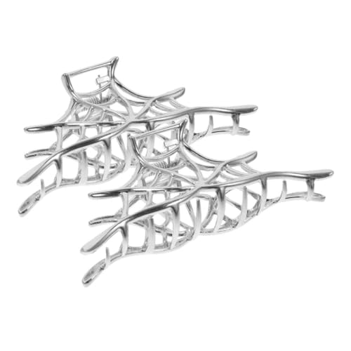 FONDOTIN 2 Stück Metal Spiderweb Hair Claw Clip für Damen Langlebige Haarklammer mit Sicherem Griff Vielseitiger Haarschmuck für Verschiedene Frisuren und Alltag Schwarzer Metall haarclip FONDOTIN 2 Stück Metal Spiderweb Hair Claw Clip für Damen Langlebige Haarklammer mit Sicherem Griff Vielseitiger Haarschmuck für Verschiedene Frisuren und Alltag Schwarzer Metall haarclip von FONDOTIN