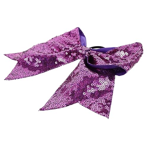 FONDOTIN 2 Stück Teiliges Haarband mit Großer Pailletten Schleife Elastische Haargummis für Mädchen Sanfter Ponytail Halter Weiche Dehnbare Schleifen Haarbinder für Teenager FONDOTIN 2 Stück Teiliges Haarband mit Großer Pailletten Schleife Elastische Haargummis für Mädchen Sanfter Ponytail Halter Weiche Dehnbare Schleifen Haarbinder für Teenager von FONDOTIN