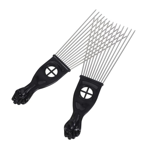 FONDOTIN 2 Stück Teiliges Haarkamm set mit Stahlnadeln Extra Breiter Zahnkamm für Langes Dickes Haar Sanft Entwirrend Professioneller Haarkamm für Herren und Salon Heimgebrauch Langlebiges FONDOTIN 2 Stück Teiliges Haarkamm set mit Stahlnadeln Extra Breiter Zahnkamm für Langes Dickes Haar Sanft Entwirrend Professioneller Haarkamm für Herren und Salon Heimgebrauch Langlebiges von FONDOTIN